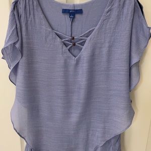 Women’s Apt 9  Gauze Blouse size Large